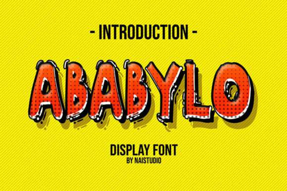 Ababylo: A Display Font for Bold Branding and Visual Impact
