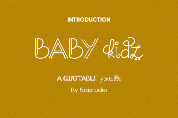 Baby Kidz Font for Eye-Catching Campaigns
