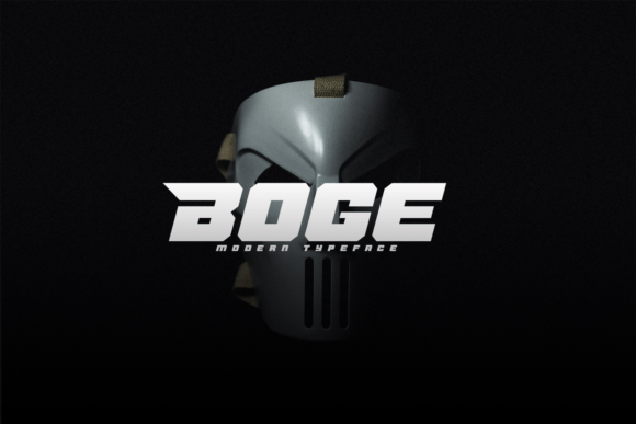 Boge: A Display Font for Editorial Impact