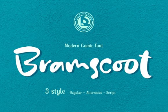 Bramscoot: A Playful Font for Professional Branding