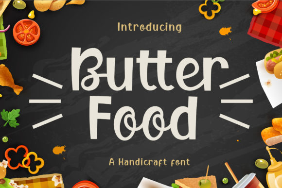 Butter Food: A Font That Adds Joy to Every Project