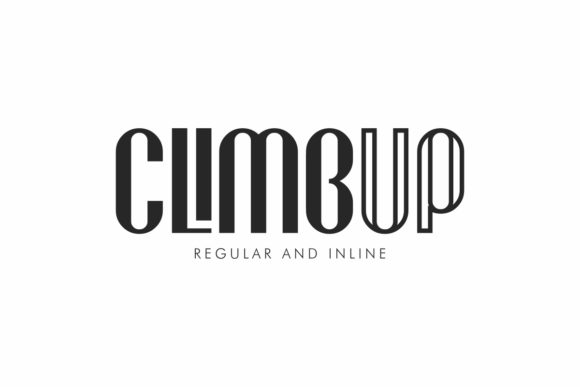 Climbup Font for Handmade Creations
