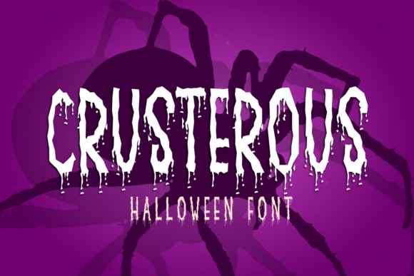 Crusterous: A Bold Display Font for Modern Web Design