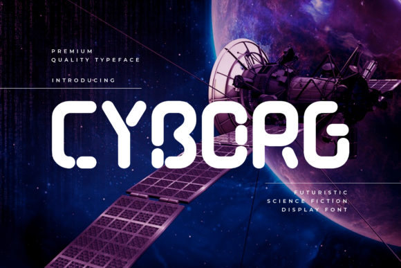 Cyborg Font for Bold Brand Campaigns