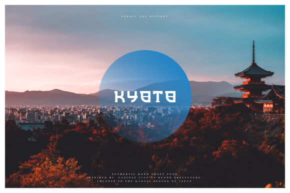 Discover the Bold Elegance of Kyoto Font in Branding