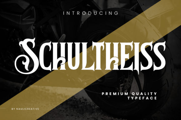 Discovering Schultheiss: A Font That Elevates Brand Design
