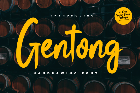 Gentong: A Font That Adds Joy to Every Design