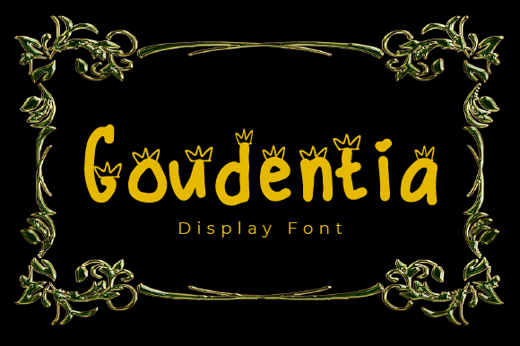 Goudentia: The Display Font That Elevates Your Campaigns