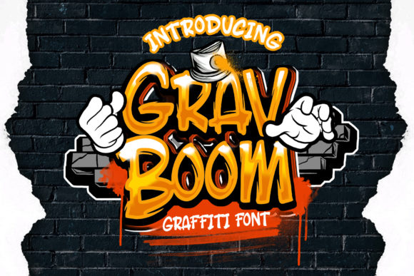 Grav Boom: A Stylish Display Font for Editorial Projects