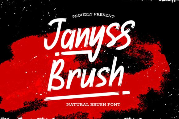 Janyss Brush: A Versatile Display Font for Editorial Design