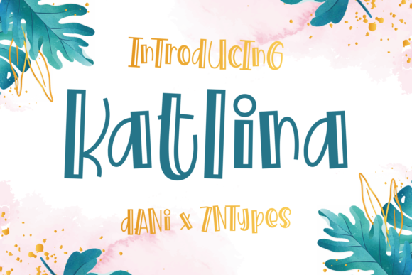 Katlina: A Playful Display Font for Editorial Creativity