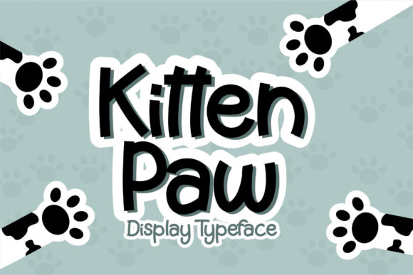 Kitten Paw: A Bold Font for Polished Branding