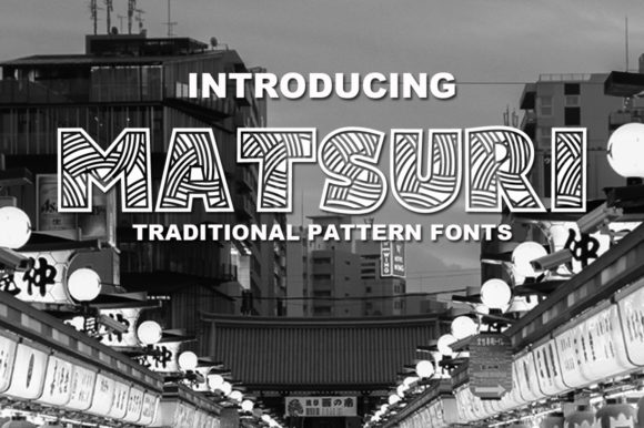 Matsuri: A Joyful Font for Creative Branding