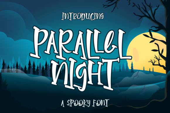 Parallel Night: A Display Font for Editorial Expression