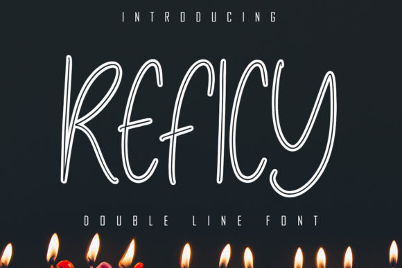 Reficy: A Clean Display Font for Professional Branding